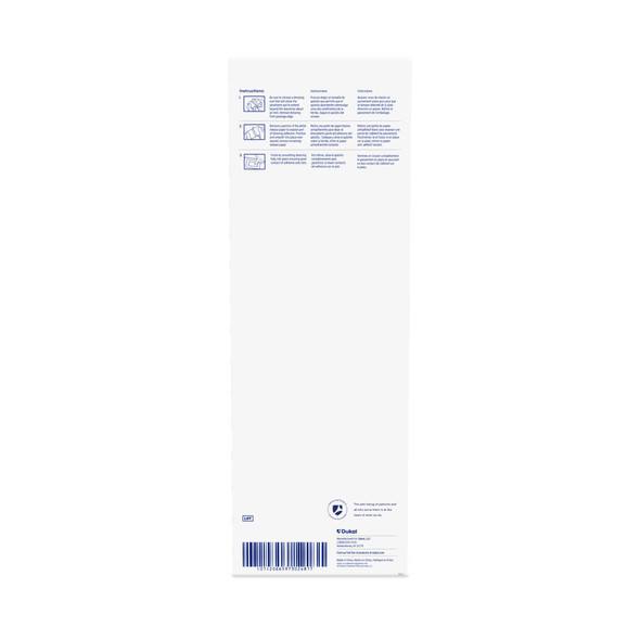 Dukal Sterile Composite Island Dressing, 4" x 14", 1/Pack, 25 PK/BX, 2 BX/CS, 50 per Case, for Wound Dressings