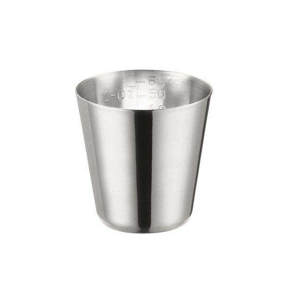 Dukal Stainless Steel Medicine Cup, 2 oz, 2-1/4" x 2-1/16", Non-Sterile, 12/Box, 12 per Case