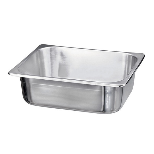 Dukal Stainless Steel Instrument Tray, No Cover, 12-1/2" x 10-1/4" x 4", Non-Sterile, 1/Each