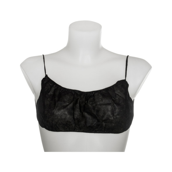 Dukal Backless Bra, LG/XL, Black, Non-Sterile, 1/Bag, 100 BG/BX, 6 BX/CS, Large/X-Large, 100bg/bx