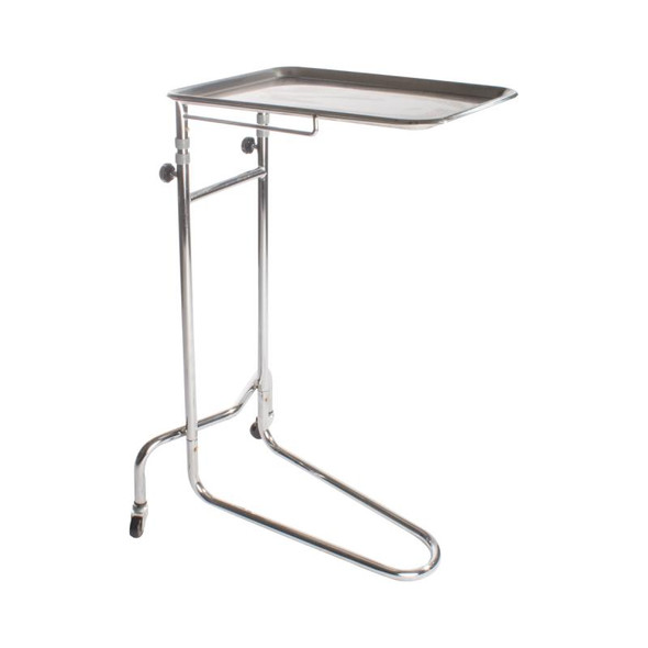 Dukal Mayo Stand – Adjustable Stainless Steel Tray with Locking Casters (Standard & Large Options)