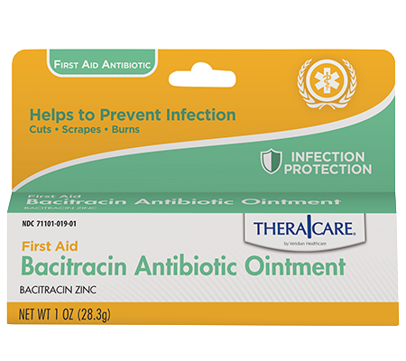Veridian TheraCare Bacitracin Antibiotic Ointment – LONG-LASTING PROTECTION , EASY AND EFFECTIVE 