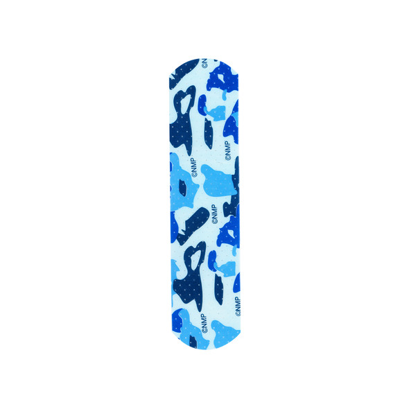 Dukal Camouflage Adhesive Bandages 3/4" x 3" – Assorted Blue & Pink, Long-Lasting, Sterile, Latex-Free, Multi-Purpose Protection