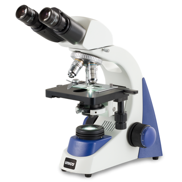 Infinity Microscope – Binocular Head, Plan Infinity Objectives, LED Illumination, Mechanical Stage