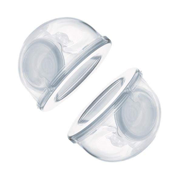 Spectra CaraCups Hands-Free Wearable Milk Collection Cups – Closed System, BPA-Free, Fits All Spectra Pumps, 2 Pack