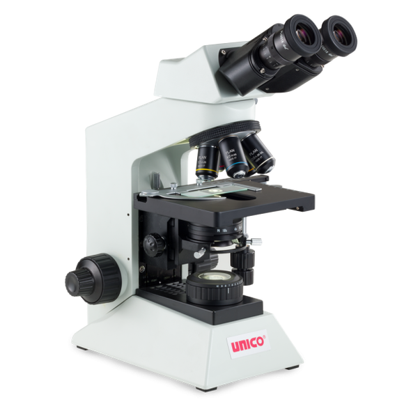 Unico Phase G505 Phase Contrast Binocular Microscope – 10x/20x/40x/100x Plan Phase Objectives