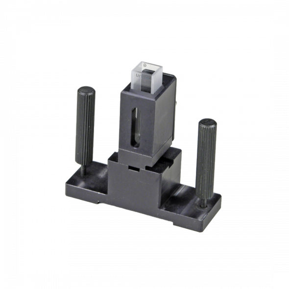 Unico SINGLE Square Cuvette Holder with Base – for 10 mm Cuvettes, Compatible with S-1200 Series
