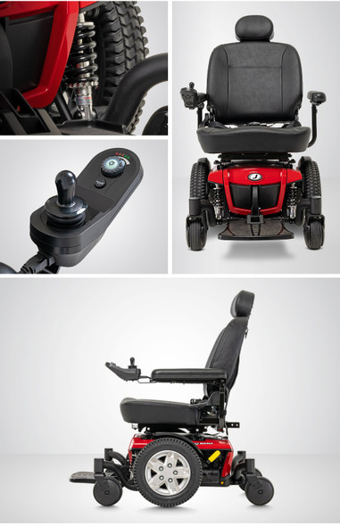 Jazzy 600 ES Power Wheelchair – 300 lbs Capacity, Long Range Battery, Smooth Maneuvering