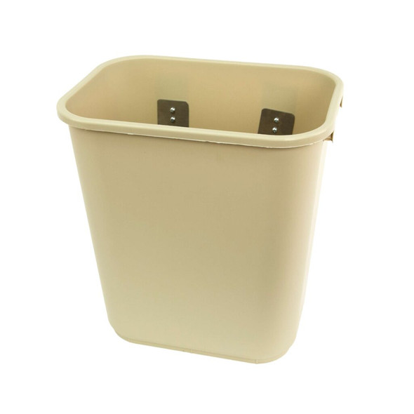 Lakeside Waste Container – 28 Qt (26 L) Capacity, No Top, 15 × 11 × 16 in Dimensions, Rectangular Shape