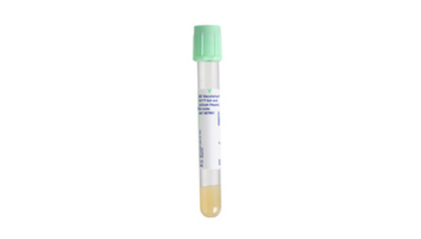BD Vacutainer PST Tubes – 13x100 mm, 3.5 mL Draw Volume, Lithium Heparin Additive, Clear Plastic, Sterile,