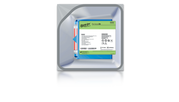 BD Powerloc Safety Infusion Set PAK – 19 Gauge Needle, 0.75 in Length, 5 per Case, Port Access Device