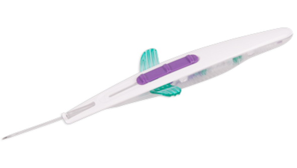 BD Powerglide Pro Midline Catheter – Reinforced Tip, 18 g, 8 cm, Guardiva Antimicrobial Hemostatic IV Dressing