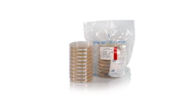 BD BBL Trypticase Soy Agar – Prepared Culture Media, 100 Pack, Diagnostic Accuracy, Shelfpack GTIN