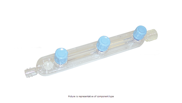 BD Smartsite Extension Set – 3 Port Manifold, Pinch Clamp, 43 in Length, 8 mL Priming Volume