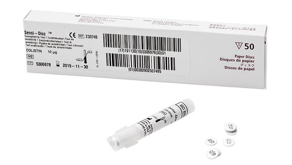 BD BBL Sensi-Disc Cefixime CFM-5 – Antimicrobial Susceptibility Test Discs, 10 per Pack, 730-Day Shelf Life