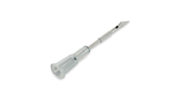 BD Nokor Vented Needle 16 g x 1 in – Thin Wall, Sterile, Disposable, Clear Hub, Single-Use, Shelfpack 100