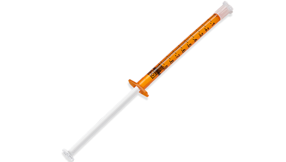 BD 1 mL Amber Oral Syringe – Slip Tip, Disposable Single-Use, 100/Box, For Oral Medication and Enteral