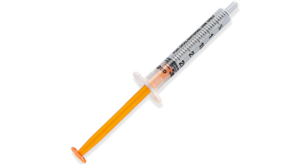 BD Univia Enteral Syringe – 3 mL Fill Volume, Slip Tip, Disposable, 100/box Packaging, Single-Use Design