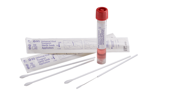 BD UVT Vial – 3 mL Universal Viral Transport, Shelfpack of 50, Secure Sample Collection, Reliable Packaging