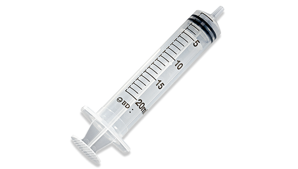 BD 20 mL Luer Slip Tip Syringe – Sterile, Disposable, General Use, Single-Use, 192 per Case, 20 mL Capacity