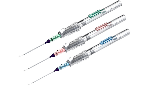 BD Accucath Ace IV Catheter with BD Cue Needle Tracking System – 18 g, 2.25 in, Basic Tray