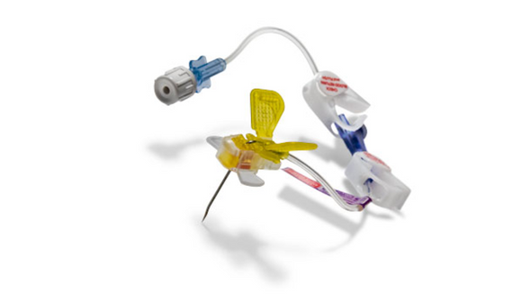 BD Powerloc Safety Infusion Set with Y Injection Site – Maximum Flow Rate 2 mL/s, 20/case Packaging