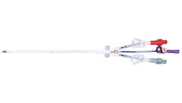 BD Power-Trialysis Slim-Cath Short-Term Dialysis Catheter – 12.0 Fr Size, 20 cm Insertion Length