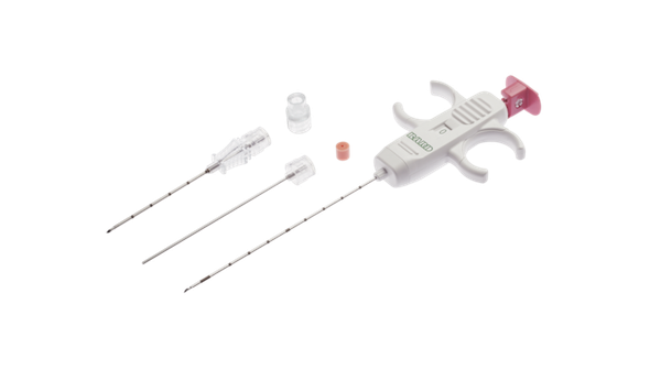 BD Mission Disposable Core Biopsy Instrument Kit – 18G Needle, 20 cm Length, 17G Coaxial, Semi-Automatic