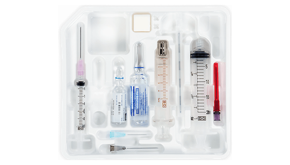 BD Perisafe Epidural Tray with Weiss Needle – 18 g X 3.5 in Needle, Lidocaine Hcl, Epinephrine, 10/case