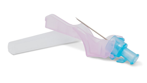 BD Eclipse Needle 23 g X 1 in. with Detachable 3 mL Luer-Lok Syringe – Hinged Safety, Thin Wall