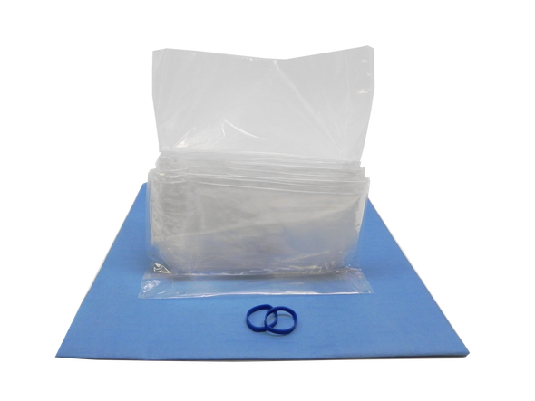 Aspen Surgical 6 X 48 in Sterile Clear Probe Cover with 3D End – Polyethylene, Telescopic Fold, Latex – Free