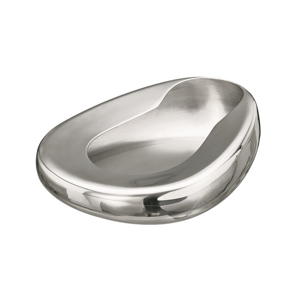 Dukal Tech-Med Stainless Steel Adult Bed Pan – 18/8 Stainless Steel, 14 x 11 3/8 in, 14.95 lb, 6/BX Packaging