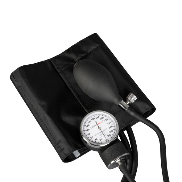 Dukal Tech-Med Adult Sphygmomanometer – Black Nylon Cuff, 0.72 lb Weight, Non-Sterile, 1/BX Packaging