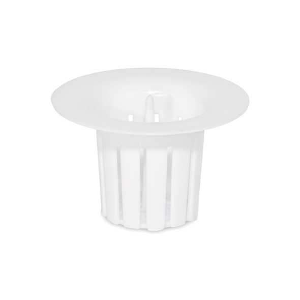 Dukal Unipack Evacuation Trap – 2-1/2 in Diameter, Disposable Rigid Plastic, 144/Box Packaging