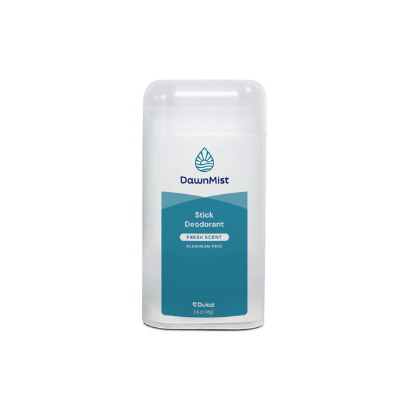 Dukal DawnMist Deodorant Stick – 1.6 oz, Clear, Alcohol Free, Bulk Case of 144, 20.5 lb Total Weight