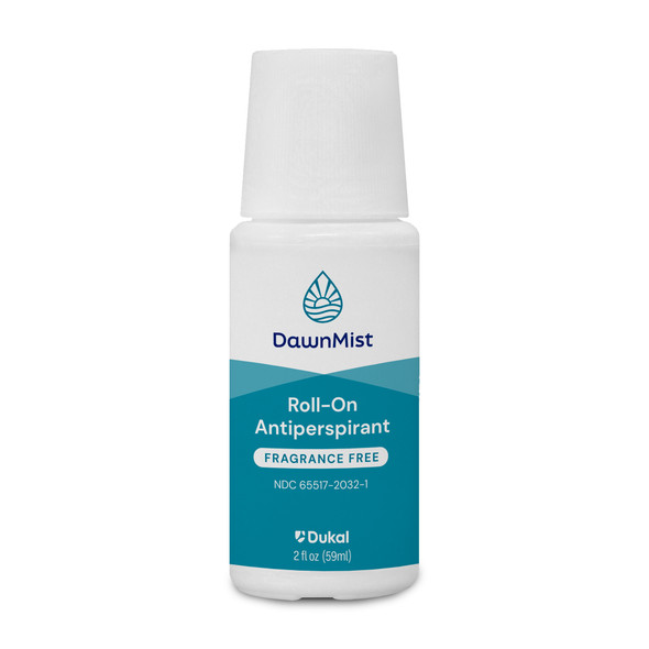 Dukal Dawnmist Antiperspirant Roll – on – Unscented Formula, 2 oz Size, 96/cs Packaging – brand_name DawnMist
