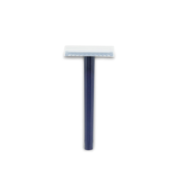 Dukal Prep Disposable Razor – Double-Sided Fixed-Head, Stainless Steel Blade, 100/BX, Blue
