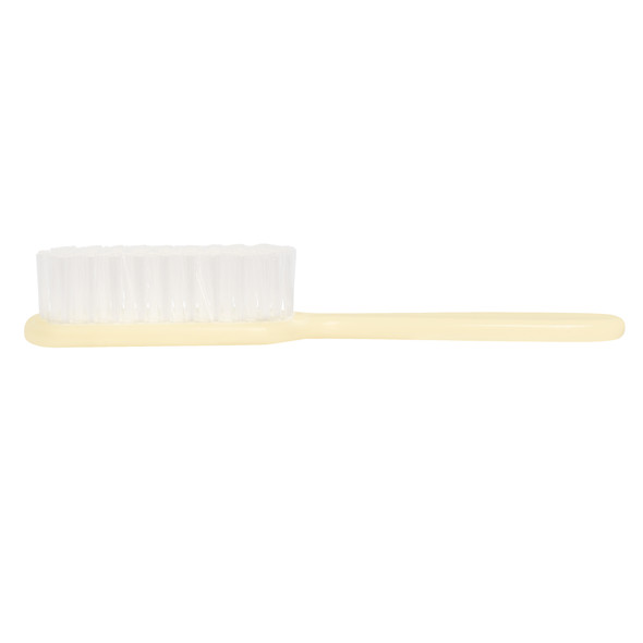 Dukal Baby Comb and Brush Set – Soft Nylon Bristles, Rounded Tines, Ivory Color, 1/BX, 24 BX/BX, 12 BX/CS