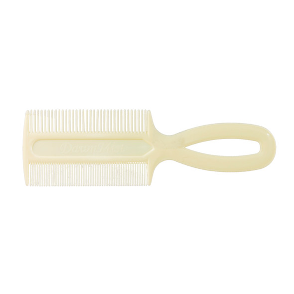 Dukal Baby Comb – Soft Nylon and Plastic Bristles, Ivory Color, 12/bg, 72 Bg/cs Packaging – color Ivory