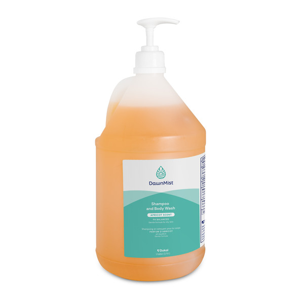 Dukal Shampoo and Body Wash – 1 Gallon Size, 4/CS Packaging, 38.25 lb Weight, Non-Sterile Formula