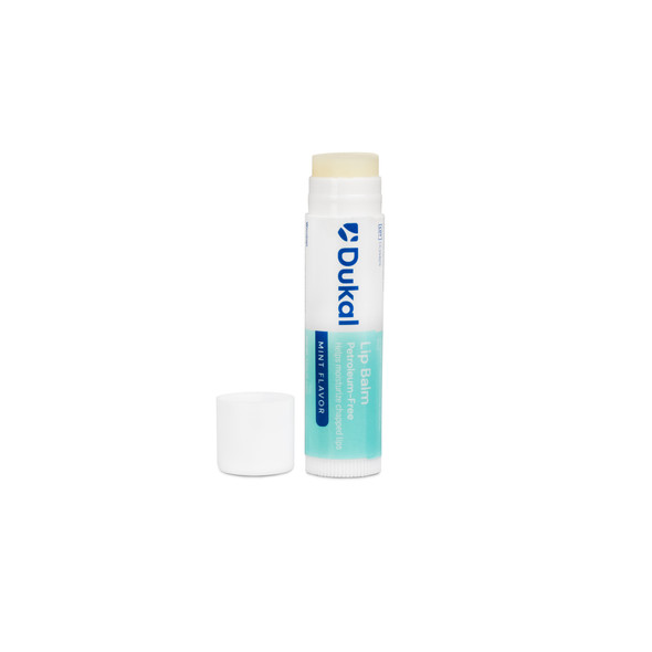 Dukal Lip Balm Mint Flavor – Petroleum Free, Paraben Free, .15 oz, 24/bg, 25 Bg/cs – brand_name Dukal