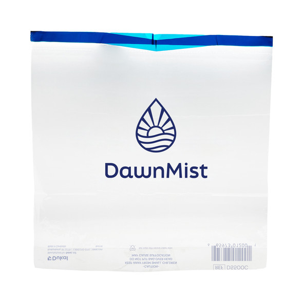 Dukal DawnMist Patient Belonging Bags with Drawtape – 18 x 20.5 in, Clear, 1.5 MIL Thickness, 500/Case