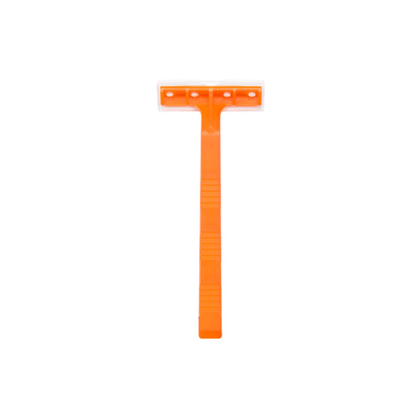 Dukal Standard Single Blade Razor – Orange Color, 100/BX, 20 BX/CS Packaging, 24.15 lb Weight