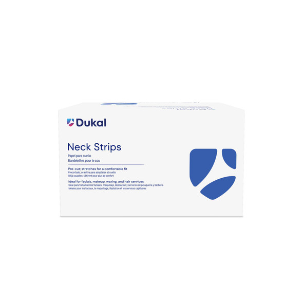 Dukal Neck Strips Pre – Cut – Soft Absorbent Tissue, 60/pk, 12 Pk/bx, 4 Bx/cs – brand_name Dukal