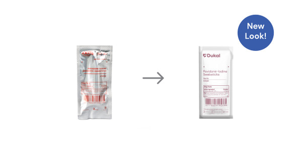 Dukal Povidone – Iodine Swabsticks – Sterile, 4 in, 3/pk, Packaging – 500/case – brand_name Dukal
