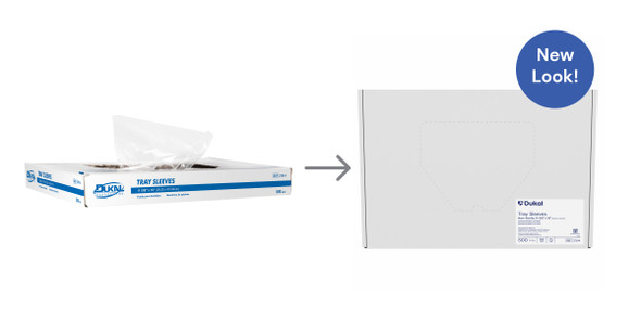 Dukal Tray Sleeves – 11 – 5/8 X 16 in, Leak – Proof, 500/bx, 6 Bx/cs, Clear, Disposable – brand_name Dukal