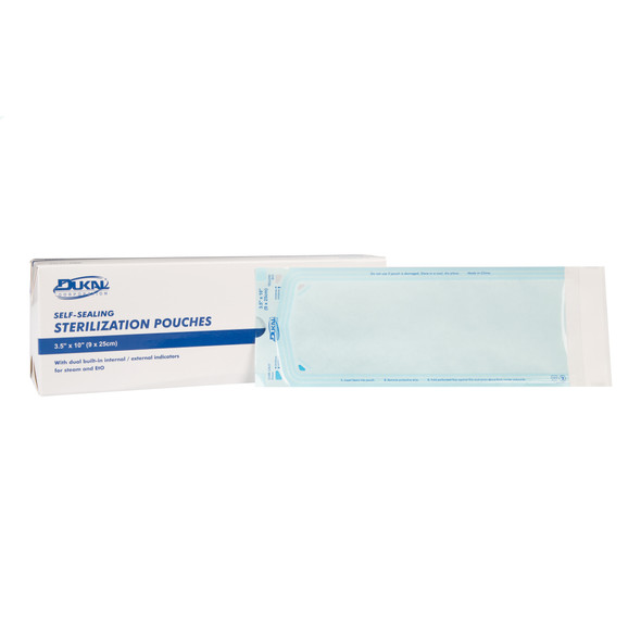 Dukal Sterilization Pouches – Self – Sealing, 3.5 X 10 in Size, 200/bx Packaging – brand_name Dukal