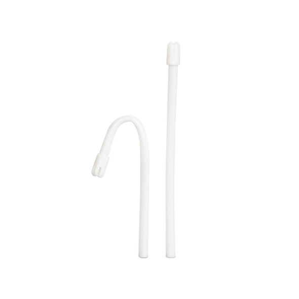 Dukal Saliva Ejector – White Body with White Tip, Non – Sterile, 100/bg, 10 Bg/cs – brand_name Dukal