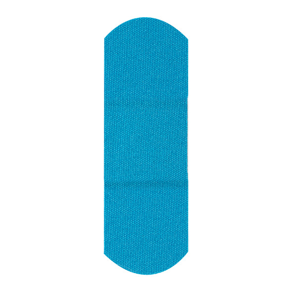 Dukal American Blue Adhesive Bandages – 1 x 3 in, Metal Detectable, Flexible Fabric, Sterile, 50/BX, 24 BX/CS