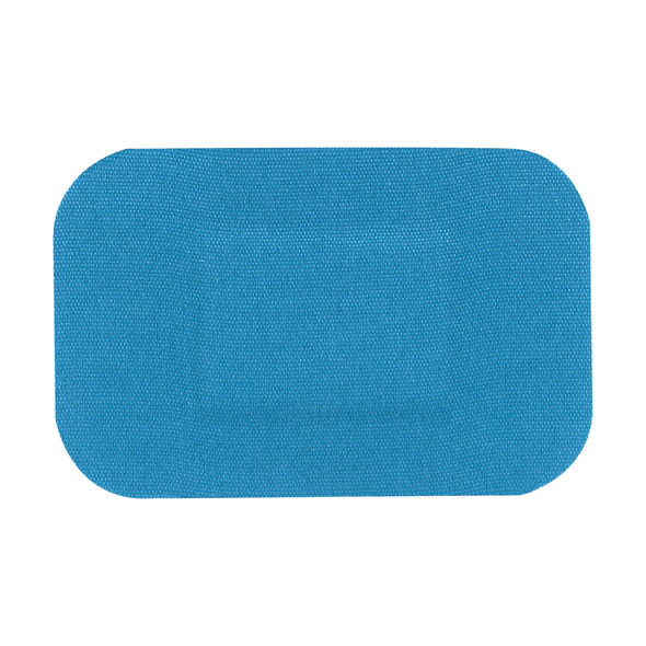 Dukal American Blue Adhesive Bandages – 2 x 3 in, Metal Detectable, Sterile, Flexible Fabric, 1500/CS
